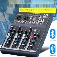 ราคา LP สเตอริโอมิกเซอร์ BLUE TOOTH USB MP3 4ช่อง ผสมสัญญาณเสียง แต่งเสียง ร้องเพลงคาราโอเกะมีบลูทูธ STEREO MIXER mp3 LP 004BT (1251756803)