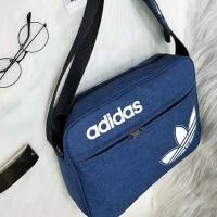 ราคา Adidasกระเป๋าสะพายไหล่ Men แฟชั่นสำหรับผู้หญิงผ้าใบสลิงอเนกประสงค์กระเป๋ากระเป๋าสะพายข้างโรงเรียนกระเป๋าโทรศัพท์ (1620642912)