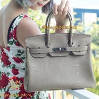 ราคา กระเป๋าเบอร์กิ้น กระเป๋าทรง Birkin กระเป่าหนังแท้ 25 ซ ม (481712210)