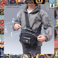 ราคา BagPatch กระเป๋าคาดเอว กระเป๋าคาดอก สะพายไหล่ สะพายได้ 4 แบบ ยี่ห้อ The Tank ใส่เที่ยว ยิงปืน bbgun ขับมอไซต์ สีดำ (932282619)