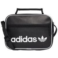ราคา กระเป๋า Adidas Originals Mini Airliner Vintage กระเป๋าสะพายพาดลำตัว หนังนิ่มด้านหน้าสกรีนโลโก้แบรนด์พร้อมช่องซิปด้านหน้า (522532997)