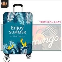 ราคา ผ้าคลุมกระเป๋าล้อลากผ้ายืดได้ สำหรับกระเป๋า 18 32 นิ้ว Luggage Cover (935294805)