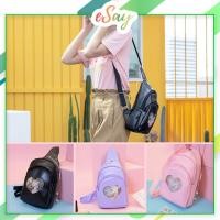 ราคา Bentoy Milkjoy แท้ กระเป๋าหนังนิ่มสะพายข้าง หัวใจ สีน่ารัก พร้อมส่ง Tesia Bentoy (538386367)