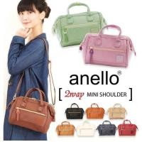 ราคา กระเป๋าสะพายข้าง Anello Boston mini สินค้าของแท้100 (658480265)