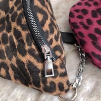 ราคา ifashionbagshopกระเป๋าคาดอกลายเสือผ้ากำมะหยี่ทรงสุดฮิต IF890 (1434370972)