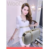 ราคา กระเป๋า กระเป๋าผู้หญิง กระเป๋าคลัชท์ สำหรับออกงาน งานราตรี งานแต่ง Clutch Bags ส่งไวมีของเลย (400142883)