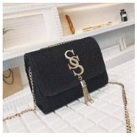 ราคา BAG FASHION กระเป๋าผ้าสะพายข้าง SS bag (1658108283)