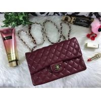 ราคา HOT ITEM Channel premium for gift กระเป๋าสะพายหนังเรียบนิ่ม อะไหล่พร้อมโซ่สะพายสีทอง งานพรีเมี่ยมกิ้ฟจากเคาร์เตอร์แบรนด์ต่างประเทศ Limited Edition ของแท้ นำเข้าจากแบรนด์ chanel่ (1333026005)