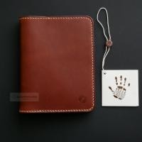 ราคา ILD ซองหนังใส่พาสปอร์ต หนังสือเดินทาง หนังอิตาลี สีน้ำตาล (1255980817)