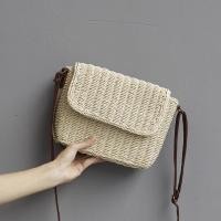 ราคา Look hive กระเป๋าสานสะพายข้างเกาหลี Messenger กระเป๋าไปทะเล (1376978139)