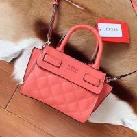 ราคา GUESS ELLIANA QUILTED MINI SATCHEL BAG กระเป๋าสะพายรุ่นยอดนิยม วัสดุ PU คุณภาพดี นิ่ม ของแท้ (1223362835)
