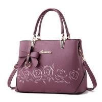 ราคา กระเป๋าสะพายข้างและถือ ลายดอกกุหลาบกระเป๋าเป้ผ้าไนลอน No W002 (1391998912)