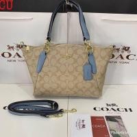 ราคา กระเป๋าถือ สะพายcoach ขนาด10 ทรงพัด อะไหล่ทอง (1391050893)