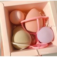 ราคา XIXI Beauty ราคา 95 บาท เซตฟองน้ำแต่งหน้า ฟองน้ำไข่ สีมุ้งมิ้ง เนื้อแน่นเกลี่ยรองพื้นเนียนกริบ (971208592)