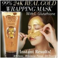 ราคา Gold L Glutathione ครีมมาร์คหน้าทองคำ 24K ขนาด 220ml (1023456412)