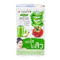 ราคา Smooto Tomato Aloe Snail White Acne Sleeping Serum สมูทโตะ อโล สเนล ไวท์ แอคเน่ สลิปปิ้ง เซรั่ม (684728962)