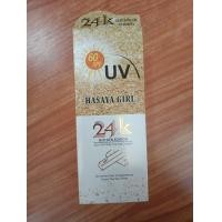ราคา ครีมกันแดด ผสมทองคำ 24 K สำหรับผิวหน้า SPF 60 1หลอด (510630904)