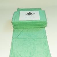 ราคา ผ้านาโนอเนกประสงค์ สีเขียว ขนาด 14x28 นิ้ว น้ำหนักผืนละ 80กรัม จำนวน 12 ผืน (198556562)