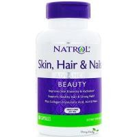ราคา Natrol Skin Hair Nails Vitamin 60 แคปซูล วิตามิน เส้นผม ผิวหนัง เล็บ Advanced Beauty All in One (207854176)
