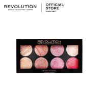 ราคา Makeup Revolution Ultra Blush Palette Queen (928646675)