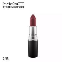 ราคา ลิปสติกแท่ง แมค MAC POWDER KISS MATTE LIPSTICK DIVA (882752243)