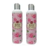 ราคา 2 ขวด BSC Seaweed Nutrient Hair Serum บีเอสซี ซีวีด นูเทรียท์ แฮร์ เซรั่ม บำรุงเส้นผม 250ml ช่วยปกป้องเส้นผมจากการเป่าไดร์ ปรับสภาพเส้นผมให้นุ่มสลวย เงางาม (874152375)