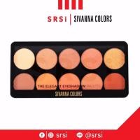 ราคา Sivanna The Elegant Eyeshadow Palette HF377 ซิวานน่า อายแชโดว์ พาเลท x 1 ชิ้น SRSi (1065768526)