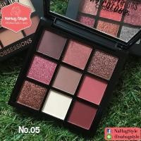 ราคา No 05 SIVANNA OBSESSIONS EYESHADOW PALETTE ซิเวนน่า ออบเซสชัน อายแชโดว์ พาเลต (482312628)