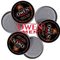 ราคา OWEN Men แว๊ก แว๊กผม แว๊กแต่งผม ผลิตภัณฑ์จัดแต่งทรงผมชาย แนววินเทจ Craft Clay 80g 120g 3 ชิ้น (1099812606)