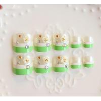 ราคา เล็บปลอมเล็บเท้าสำเร็จรูป เล็บเท้าสำเร็จรูป เล็บปลอมสวยใสสไตล์เกาหลี ติดปุ๊บ สวยปั๊บ 24 ชิ้น พร้อมกาวติดเล็บ 2 กรัม (403152255)