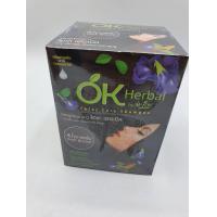 ราคา OK Herbal Shampoo แชมพูปิดผมขาว โอเคเฮอเบิล 12 ซอง สีน้ำตาลเข้ม 1 กล่อง (1439594483)