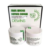 ราคา Dewins Snail Mucin Repair Cream 1 กล่อง ครีมหอยทาก Dewins 2 กระปุก (1888861)