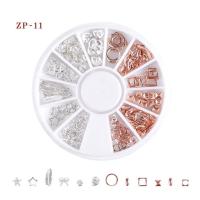 ราคา เครื่องประดับติดเล็บ อะไหล่ติดเล็บ 12 ช่อง กลม ZP (1118786999)