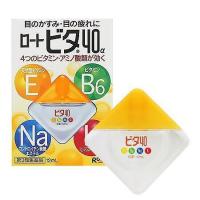 ราคา น้ำตาเทียมญี่ปุ่น Rohto Vita 40 Alpha Eye Dropsสีส้ม เหลือง ความเย็นระดับ 3 Cool Level 3 สูตรอ่อนโยน (414441569)