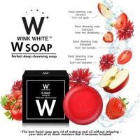 ราคา WSOAP สบู่ดับเบิ้ลยู winkwhite soap 5 ก้อน (404018739)