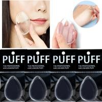 ราคา 199 พัฟซิลิโคน Silicone Makeup Sponge พัฟแต่งหน้าซิลิโคนใส พัฟซิลิโคนแต่งหน้า ฟองน้ำซิลิโคน ฟองน้ำรองพื้น foundation puff ฟองน้ำแต่งหน้า พัฟใส พัฟประหยัดครีมรองพื้น ฟองน้ำใส 4 ชิ้น พัฟทรงหยดน้ำ (1138