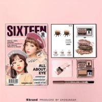 ราคา 16 brand SIXTEEN 16Brand Eye Magazine อายแชโดว์ของแท้100 จากเกาหลี 2 เฉดสีในตลับเดียว ทาง่าย สีติดทน ย้ำของแท้100 (336170822)
