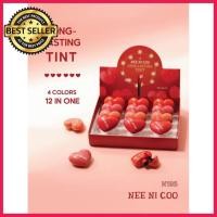 ราคา SALE ราคาถูกที่สุด Nee Cara NEE NI COO Long Lasting Tint N196 0 8g x 12 ชิ้น ลิปทิ้นท์ สีสวย สดใส ติดทนนาน ของขวัญ ลิป ลิปสติก เครื่องสำอาง ทาปาก ลิปสีสวยๆ Lip Lipstick Cosmetic Gift (1626549000)