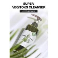 ราคา Super Vegitoks Cleanser Wonder Bath Green 300 ml บับเบิ้ลคลีนเซอร์ คลีนซิ่งผักฟองฟู่ สูตรสีเขียว (1362096285)