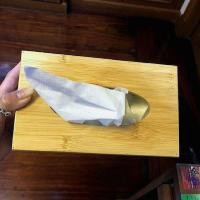 ราคา กล่องใส่ทิชชู่ ไม้แท้ พิเศษ แถม ทิชชู่ พร้อมใช้ Wooden Tissue Box (1346104918)