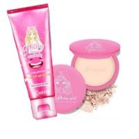 ราคา โลชั่นพริตตี้เกิร์ล ขนาด 80 กรัม แป้งพริตตี้ 01 1 คู่ (552214836)