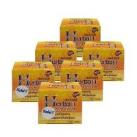 ราคา Herbal ครีมกันแดดขมิ้นเฮิร์บใยไหม SPF 50 ขนาด 5 กรัม 6 กล่อง (529604171)