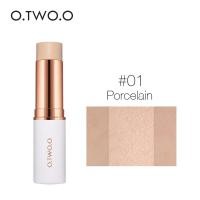ราคา O TWO O Magical Concealer Stick Foundation Makeup Full Cover Contour Face Concealer Cream Base Primer Moisturizer Hide Blemish 9128 (889254833)
