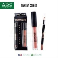 ราคา SIVANNA MATTE LIP HF7004 ซิวานน่า แมทลิป แพ็คคู่ ดินสอเขียนขอบปาก x 1 ชิ้น abcmall (659276622)
