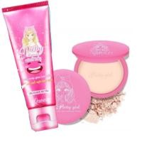ราคา โลชั่นพริตตี้เกิร์ล ขนาด 80 กรัม แป้งพริตตี้ 01 1 คู่ (552150739)
