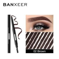 ราคา BANXEER Eyebrow Pencil Waterproof Eye Brow Pen Natural Long Lasting EyeBrow 4 Colors Double Handle Eyebrow For Eye Makeup BX 13 (889274640)