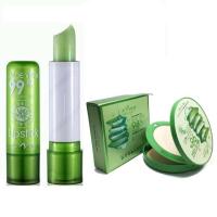 ราคา Arola แป้งตลับ ว่านหางจระเข้ 98 พร้อม ลิปปรับสี Meramine Aloe vera lipstick soothing gel (10652724)