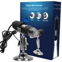 ราคา กล้องจุลทรรศน์ USB 1000X Digital Microscope รองรับการต่อกับโทรศัพท์ Android ที่รองรับ OTG หัวแปลง Type C (649476546)