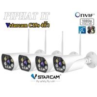 ราคา VSTARCAM C19S Outdoor CCTV Smart IP Camera 4 ตัว (1087870430)