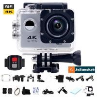 ราคา กล้องกันน้ำ ถ่ายใต้น้ำ พร้อมรีโมท Sport camera Action camera 4K Wifi Ultra HD Waterproof FREE Remote JX 100 ของแท้เท่านั้น (517088343)
